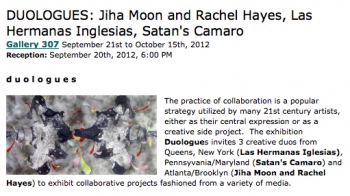 LAS HERMANAS: DUOLOGUES AT UGA